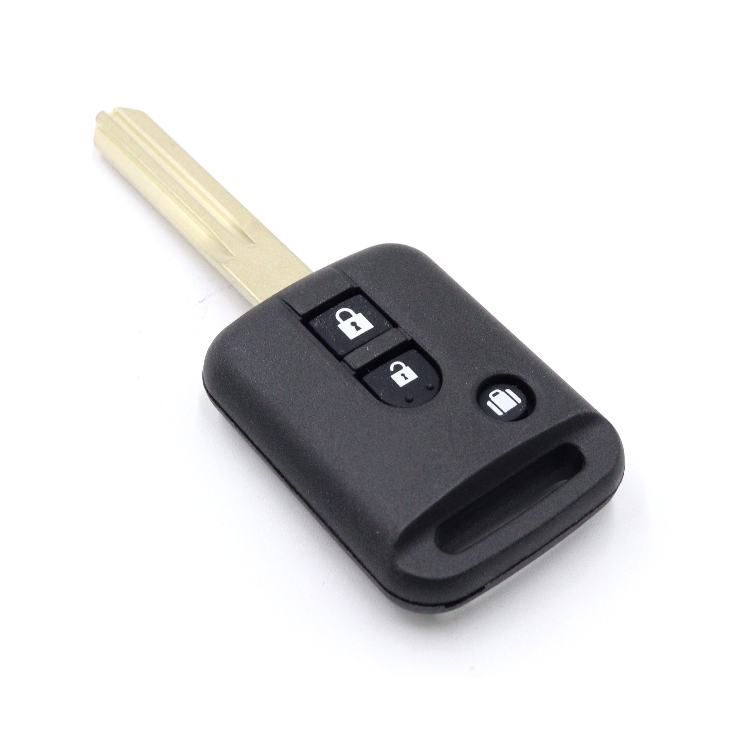 3 Button Key Blank Replacement Shell To Suit Nissan Pathfinder Navara Remote | Remote Pro